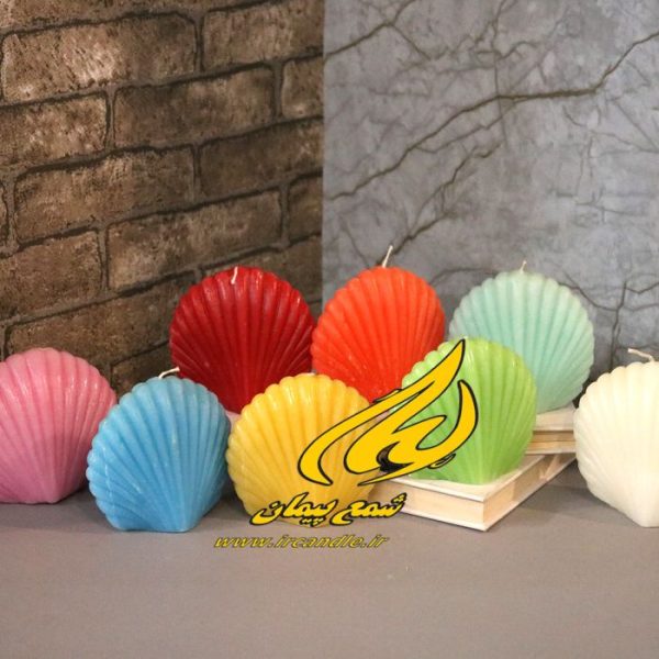 شمع صدف و رنگ بندی کامل