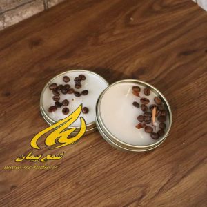 عکس شمع قوطی قهوه
