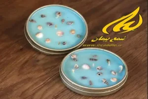 خرید انواع شمع قوطی فلزی دریایی و صدفی